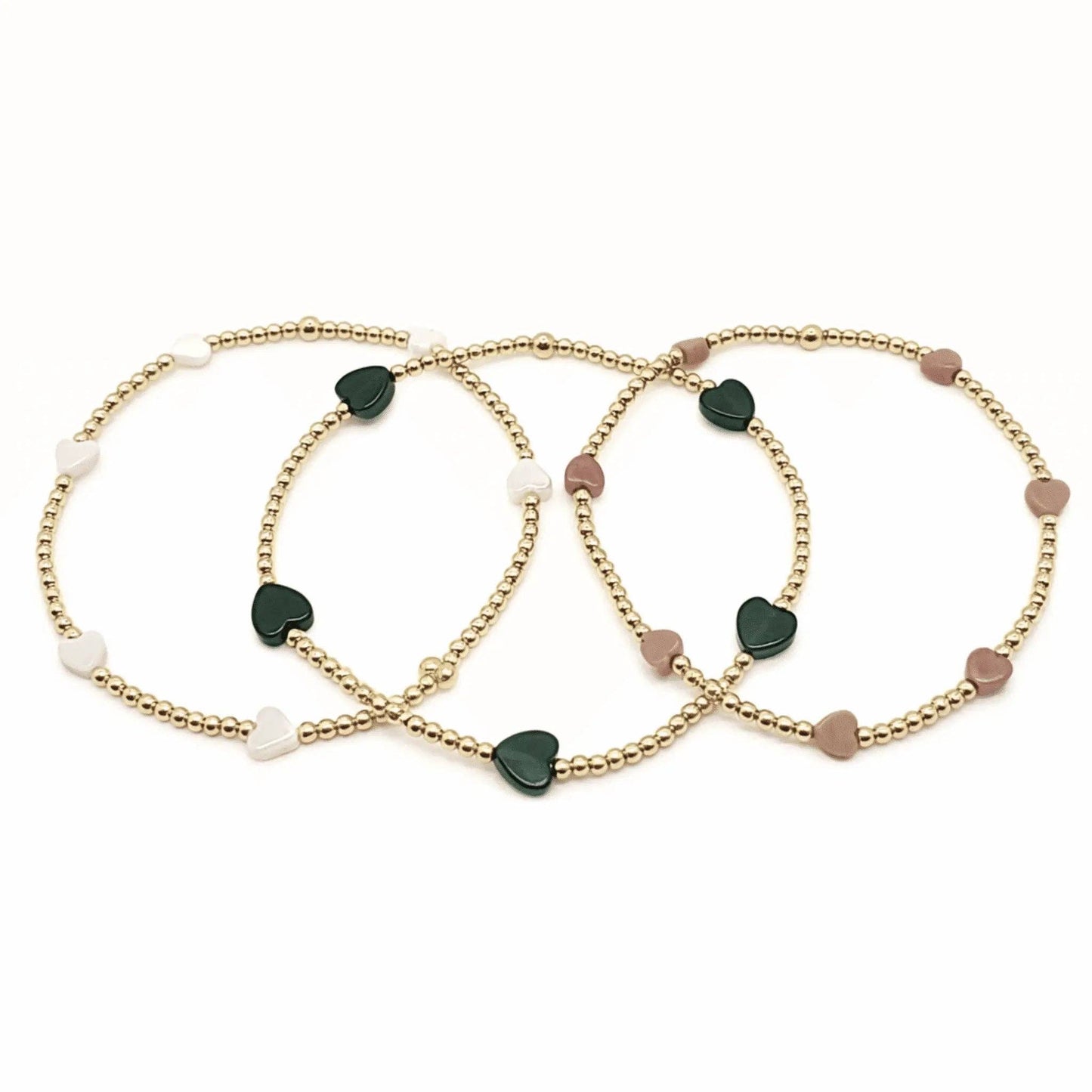 The Love Bracelet in Lilac Natural Stone: 6.5 inches