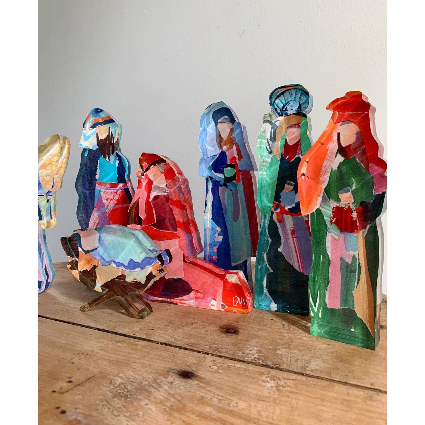 Acrylic Nativity Set - Small