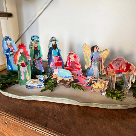 Acrylic Nativity Set Animal Add-Ons - Large