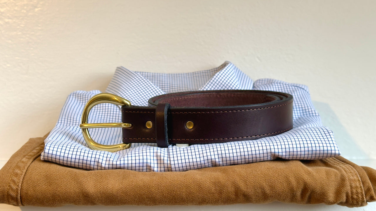 Brisket Supply Belt 1.25" Dark Brown