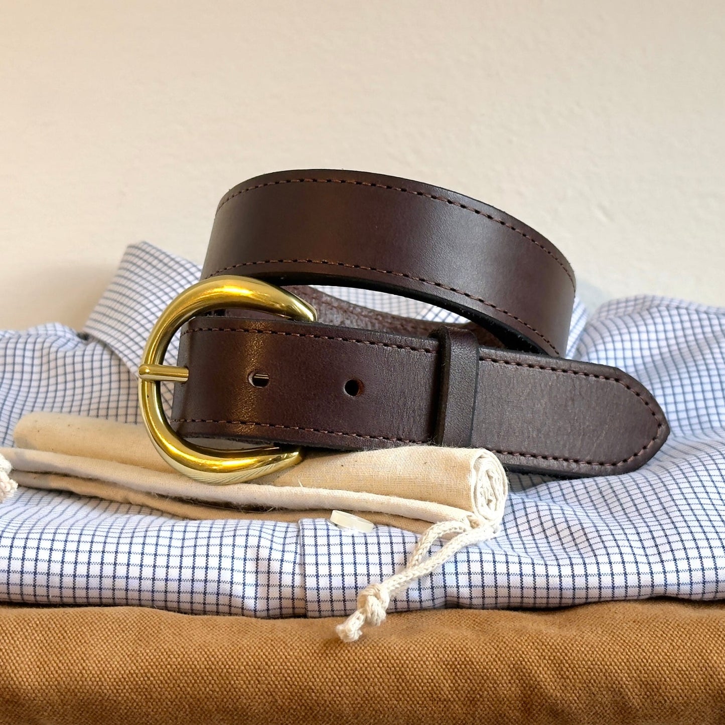 Brisket Supply Belt 1.25" Dark Brown