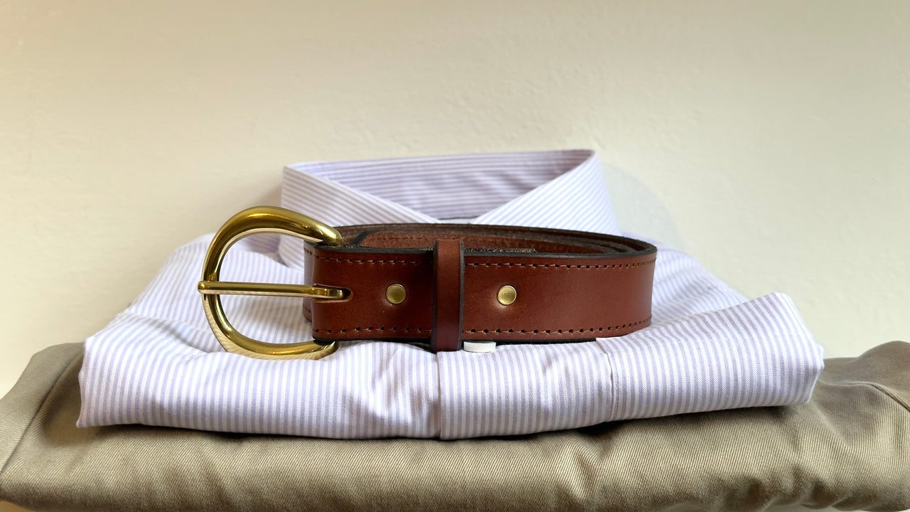 Brisket Supply Belt 1.25" Traditional Brown