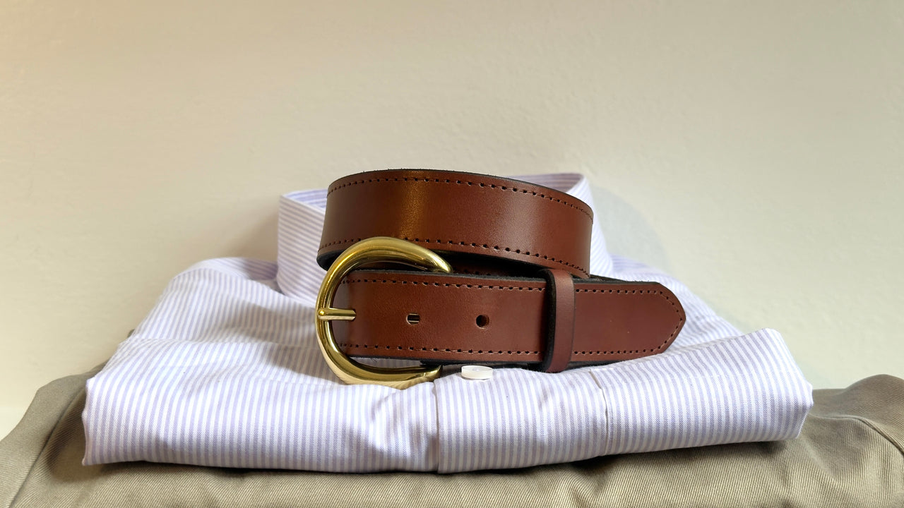 Brisket Supply Belt 1.25" Traditional Brown