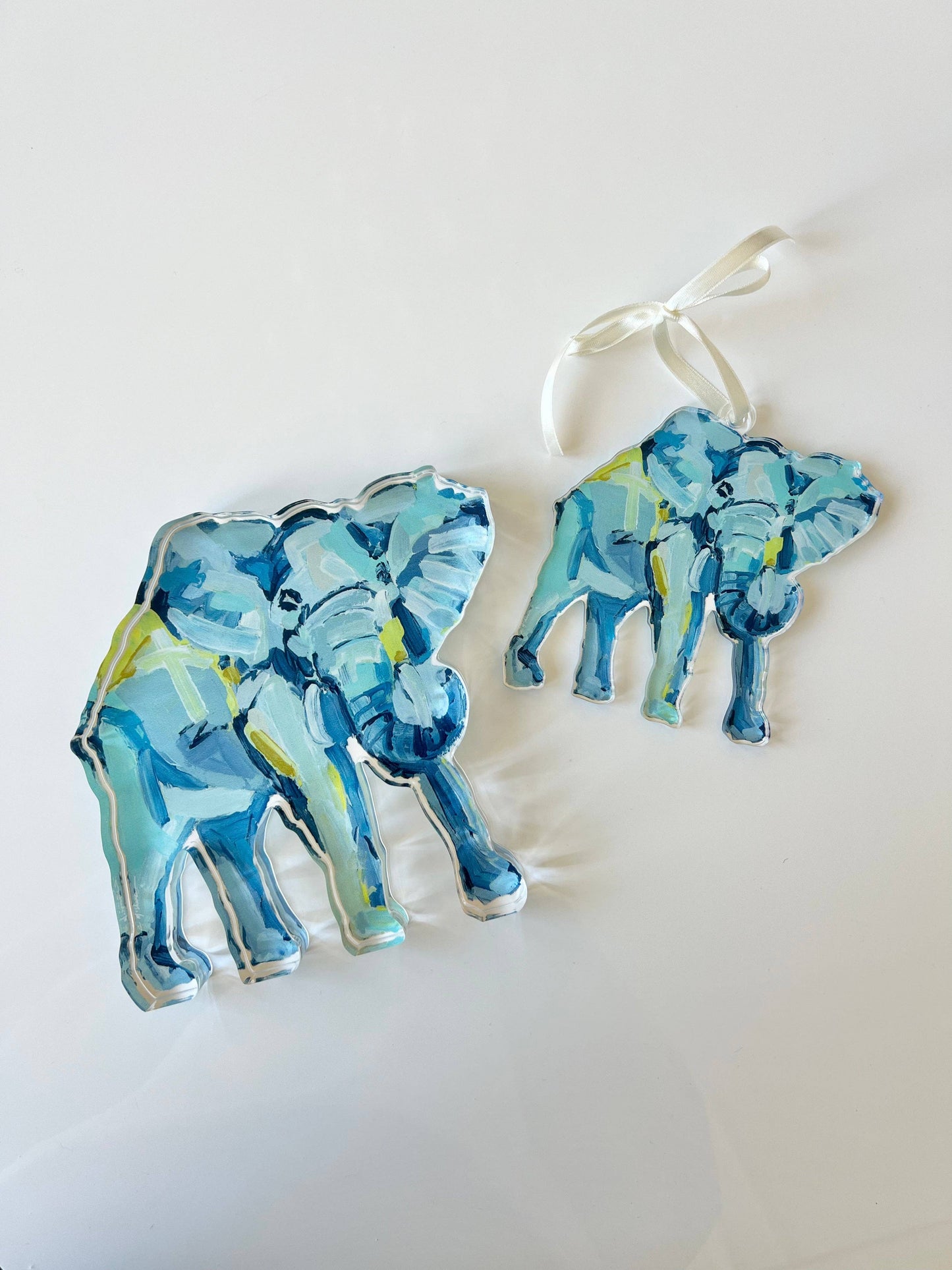 "Big Love Elephant" Acrylic Block