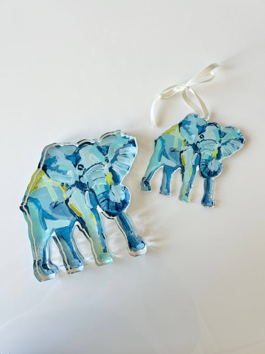 "Big Love Elephant" Acrylic Block