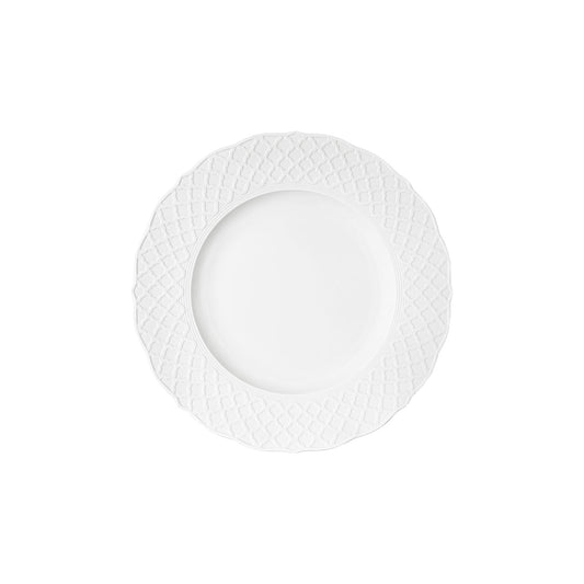 Empire Dessert Plate - White
