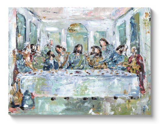 "The Legacy Meal I" Canvas Print - 10X8