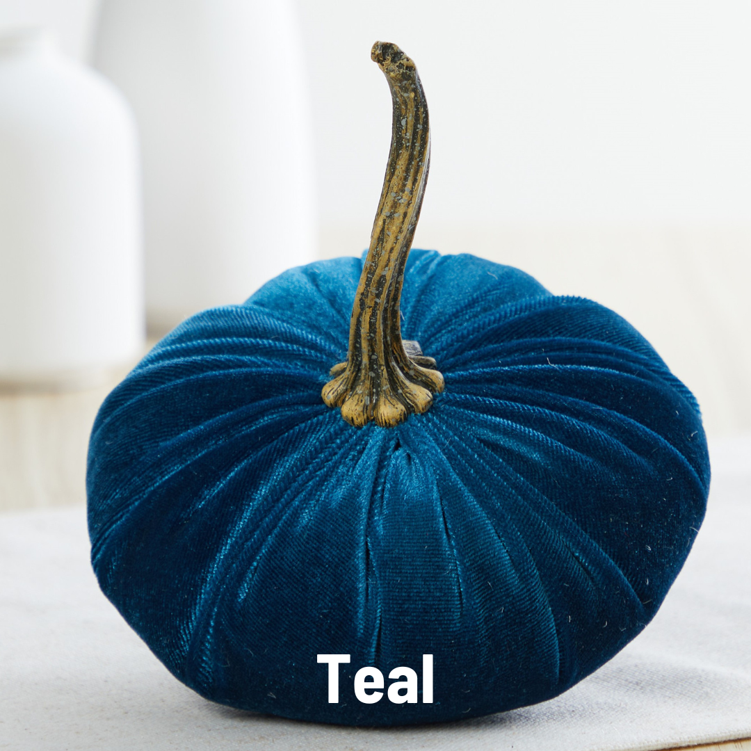 Pumpkin Small Velvet - Tangerine