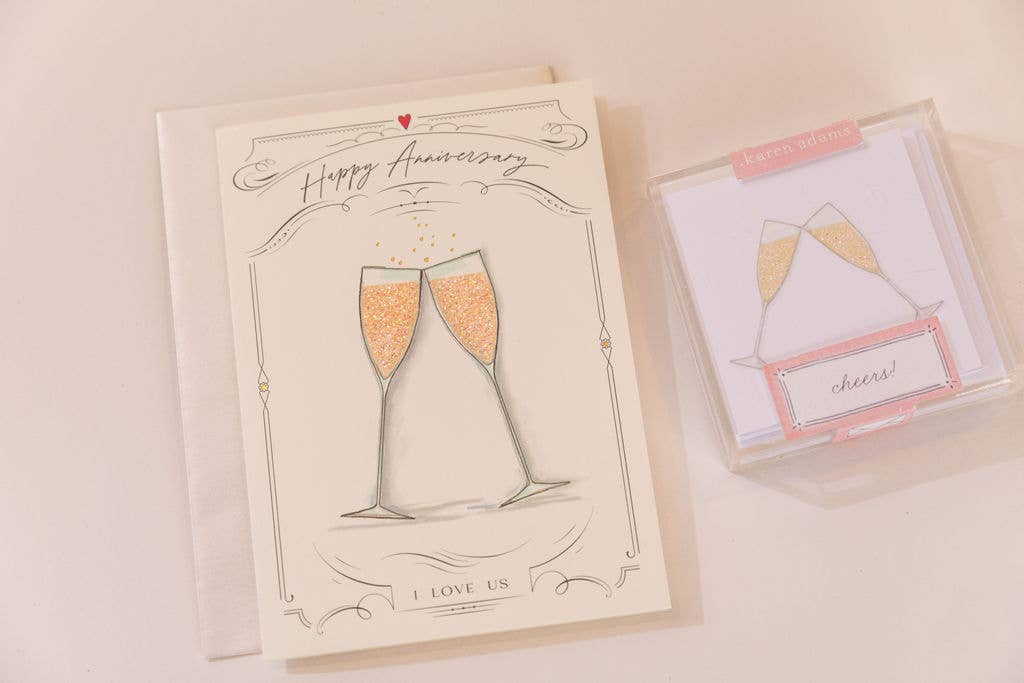 I Love Us Greeting Card