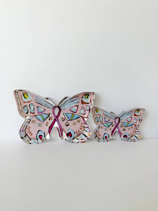 "Butterfly of Hope II" Acrylic - Mini Shelfie