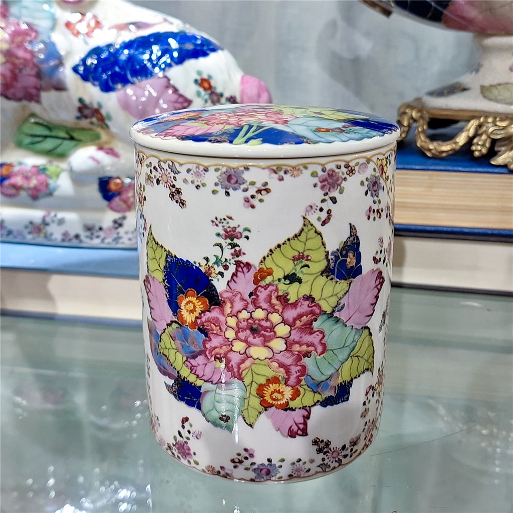 Tobacco Leaf Candle Box
