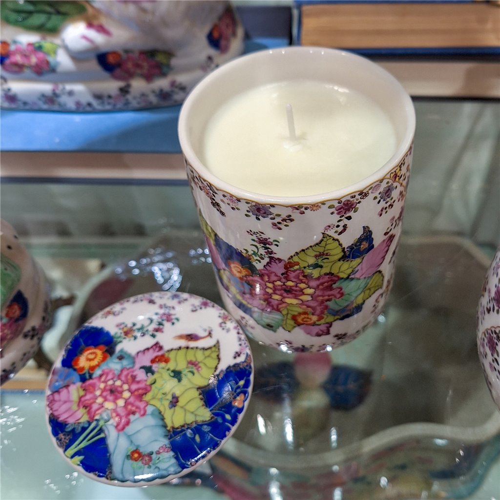 Tobacco Leaf Candle Box
