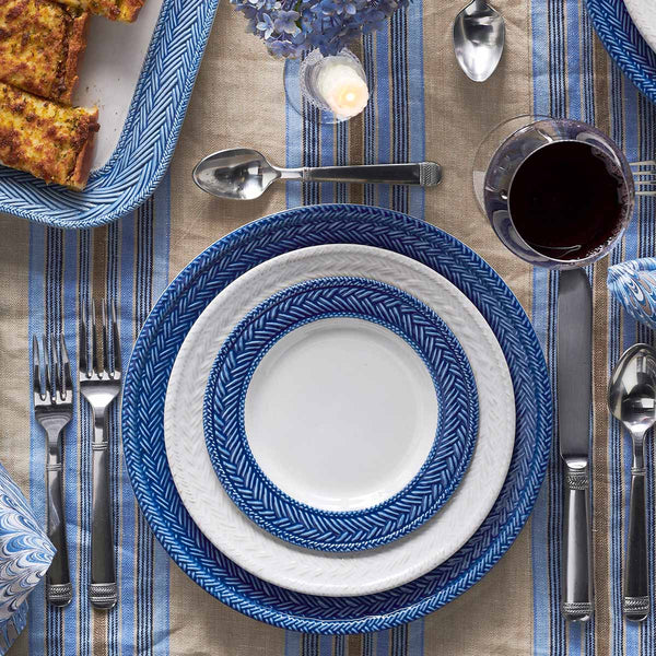 Le Panier Side/Cocktail Plate - Delft Blue
