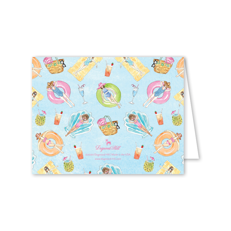 Cabana Birthday Card