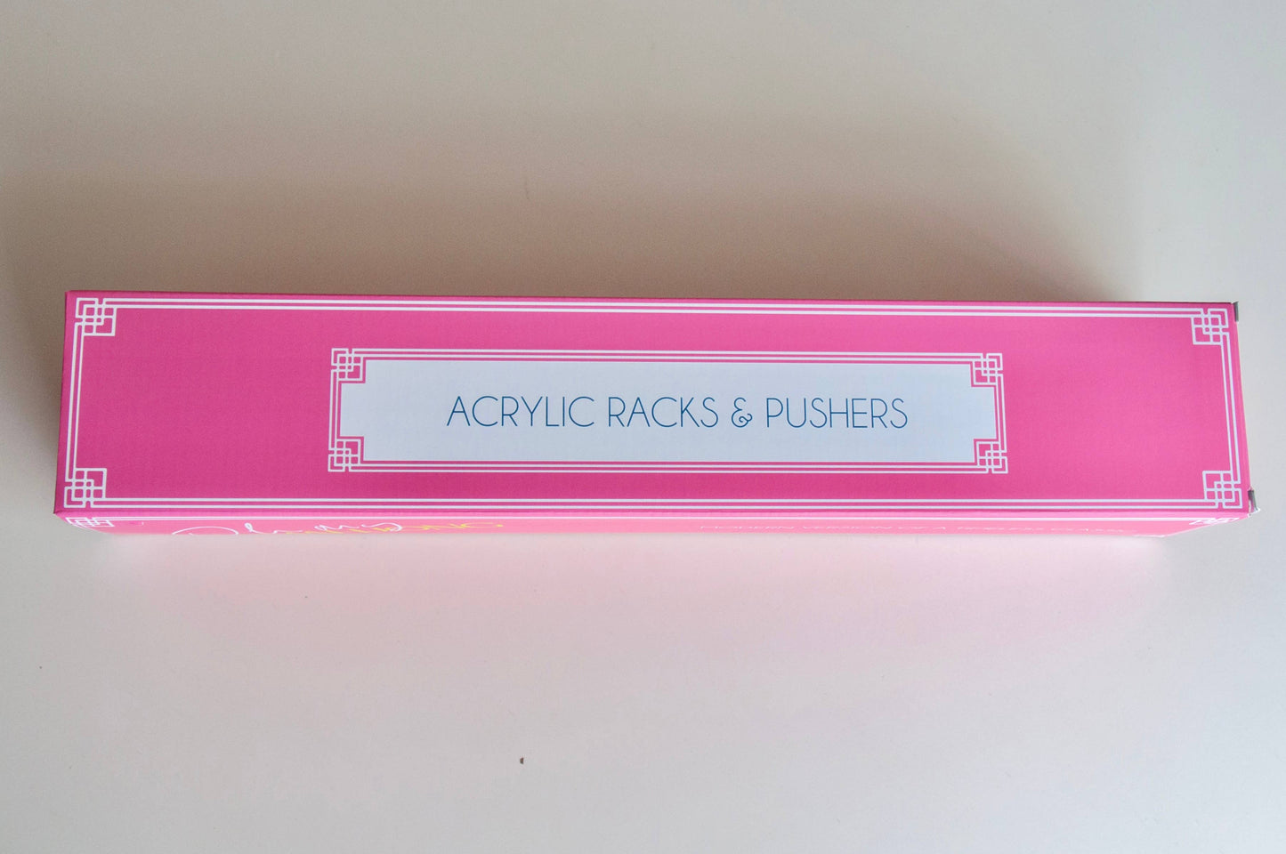 Multicolor Acrylic Rack and Pusher Set