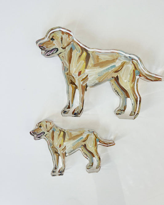 Yellow Lab Acrylic - Small