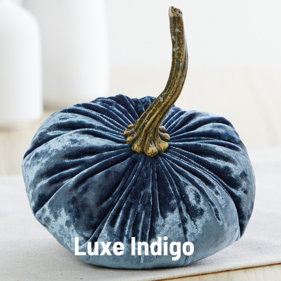 Pumpkin Small Velvet - Gold