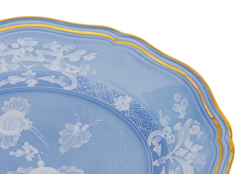 Oriente Italiano Flat Bread Plate - Pervinca