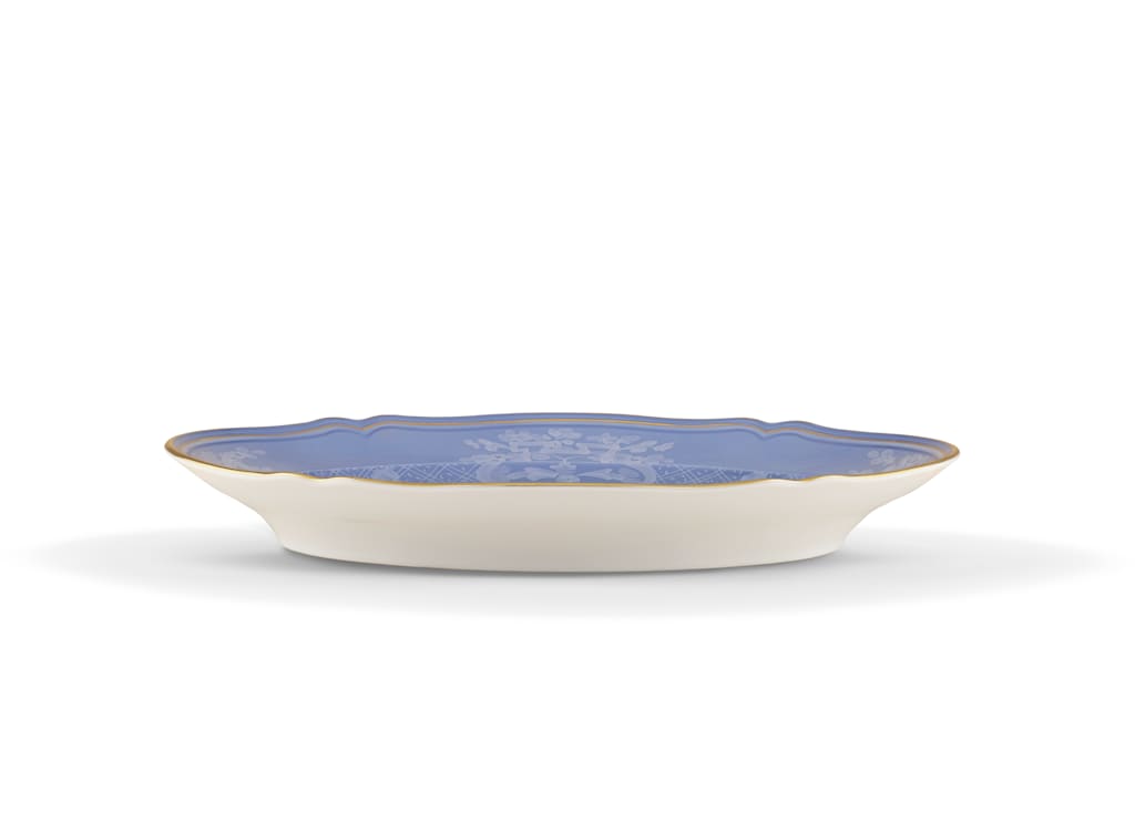 Oriente Italiano Oval Platter - Pervinca