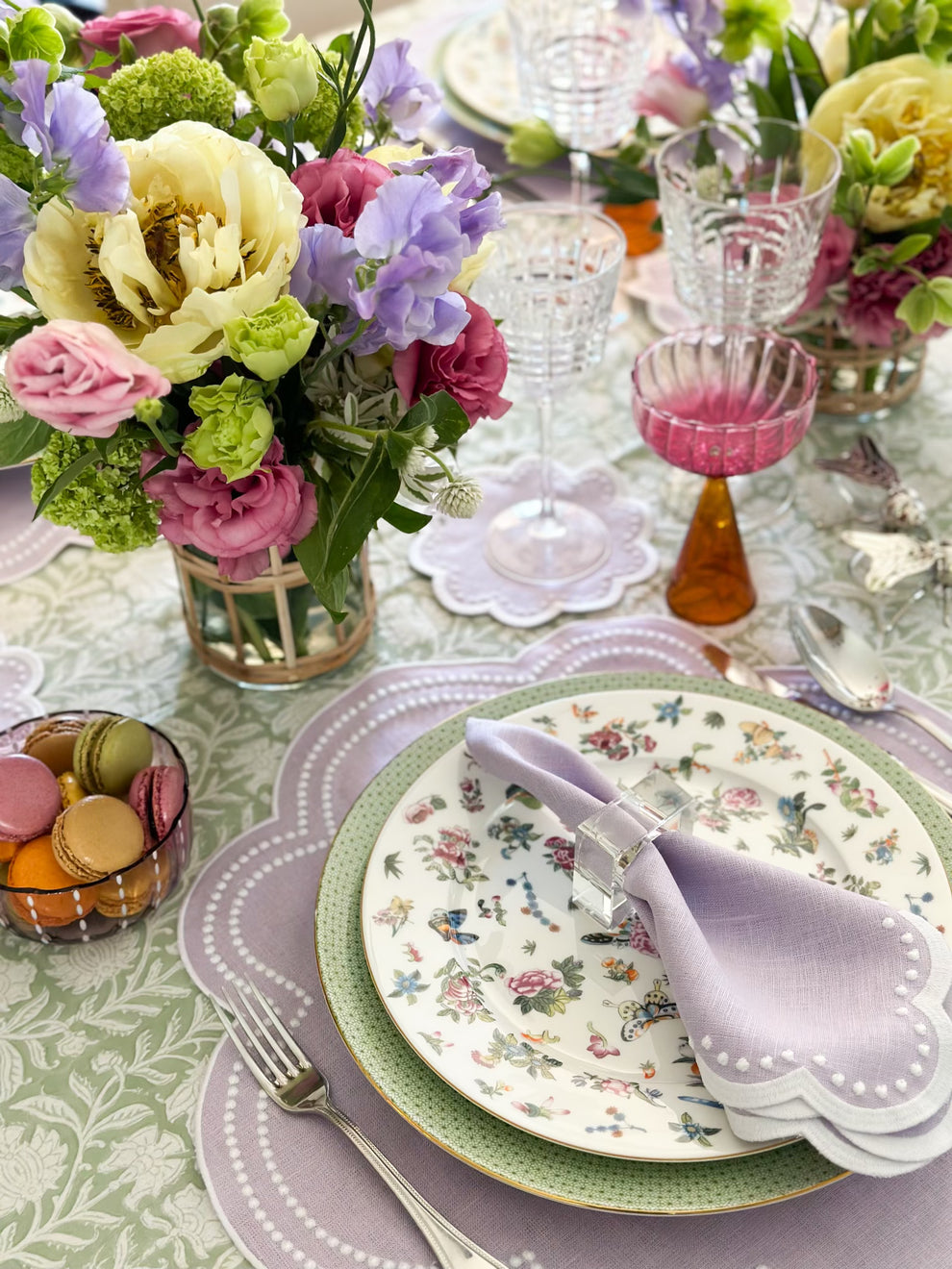 Dots Placemat - Lavender