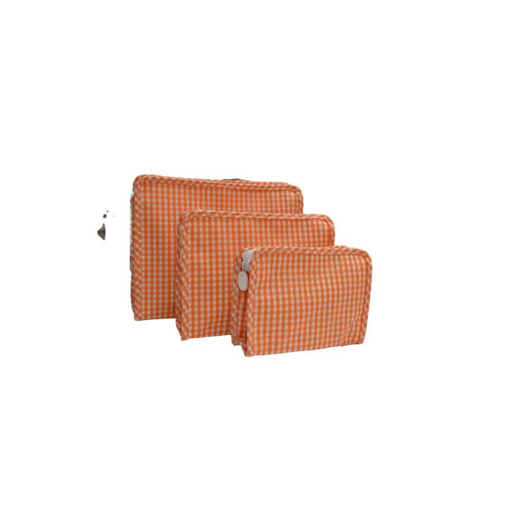 Roadie Small - Gingham Orange