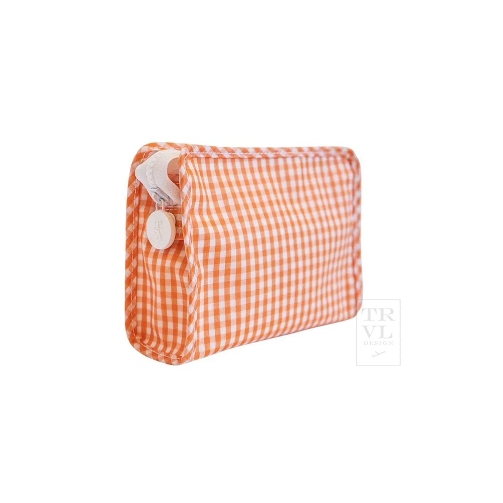 Roadie Small - Gingham Orange