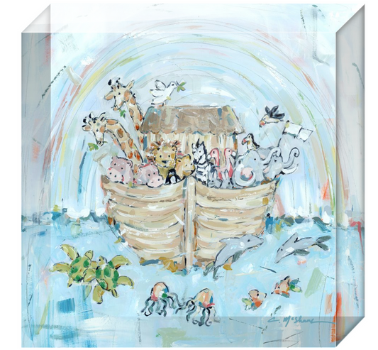 "Noah's Arks III" Acrylic Block