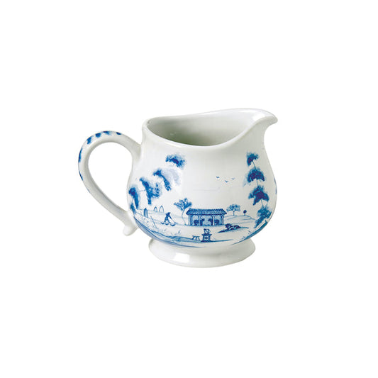 Country Estate Creamer - Delft Blue
