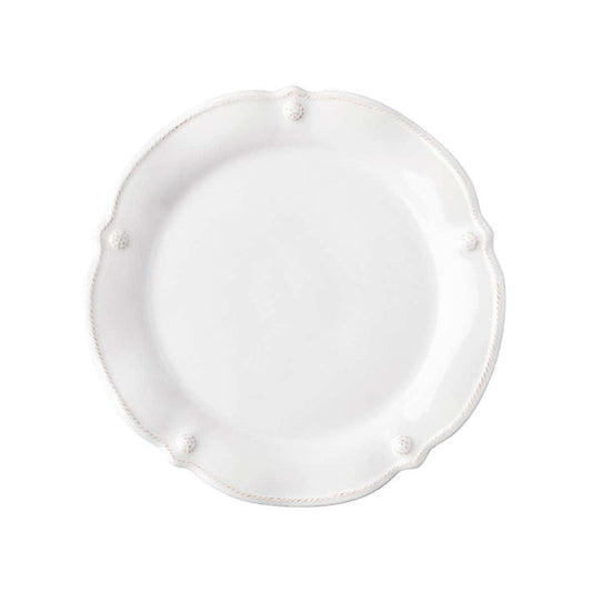 Berry & Thread Flared Cocktail Plate - Whitewash
