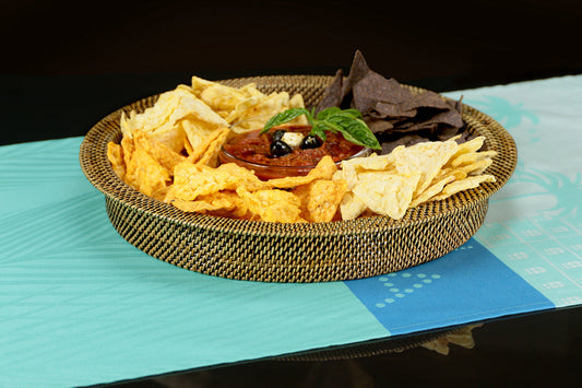 Chip & Dip, 16 Oz Glass Dish