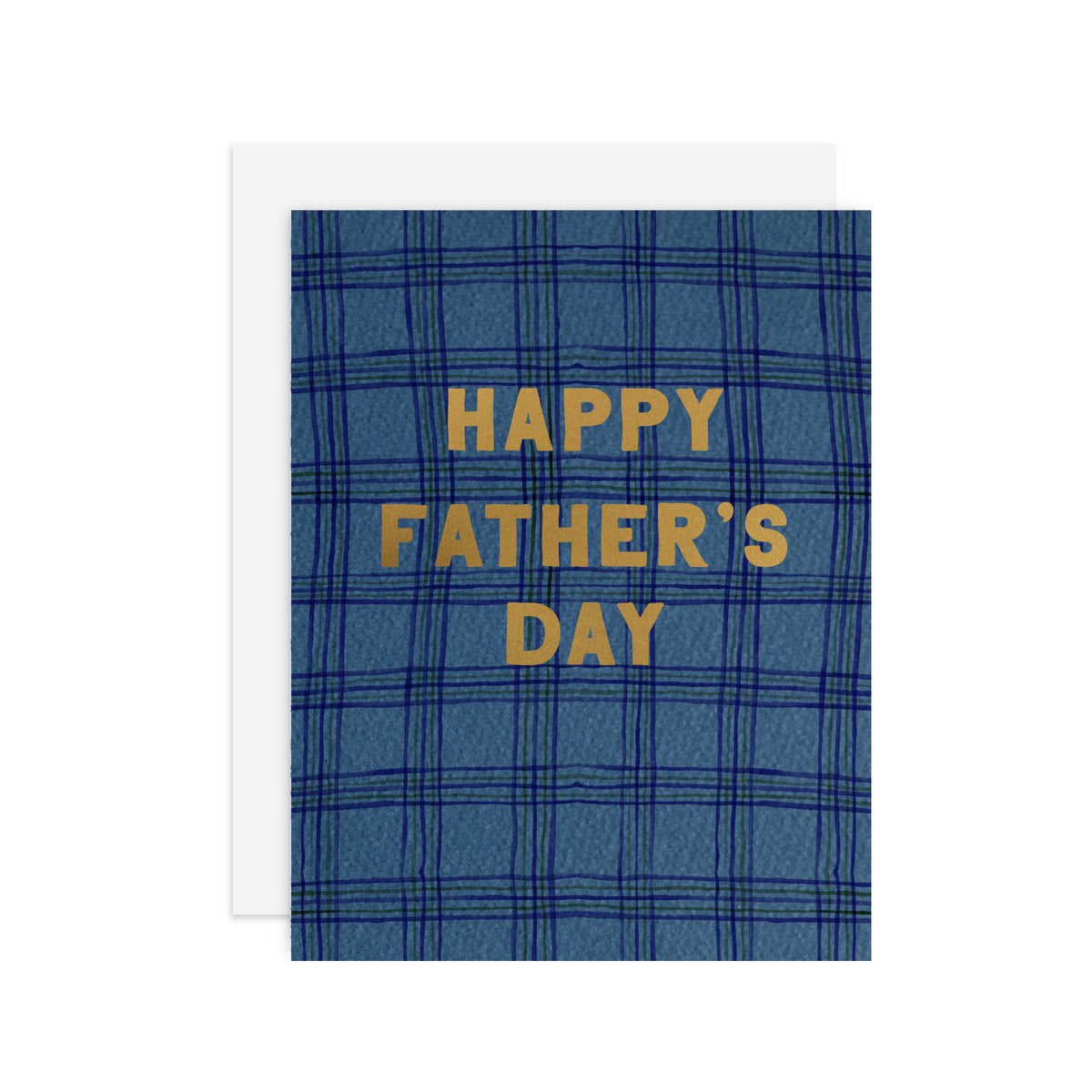 Plaid Father's Day Notecard
