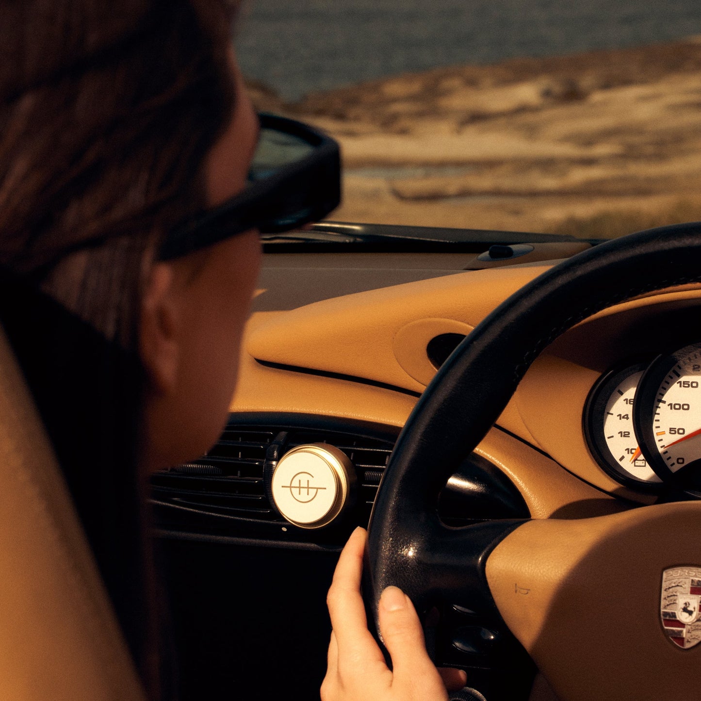 Gold Car Diffuser - The Hamptons