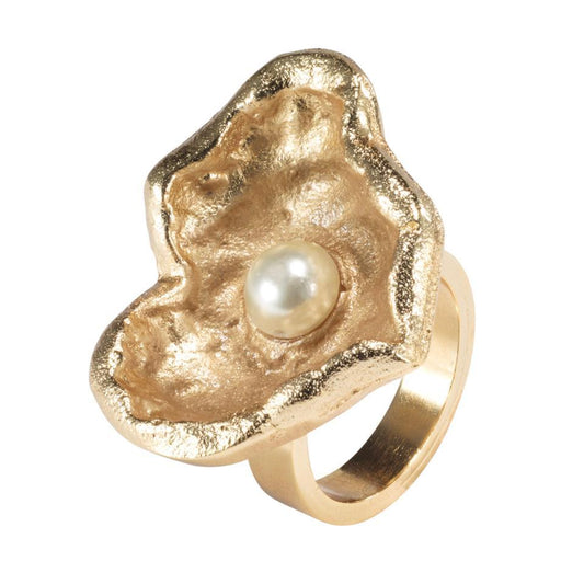 Grace Gold Napkin Rings - Set/4