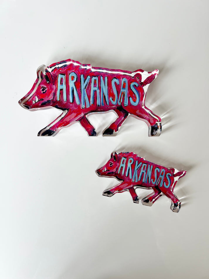Arkansas Hog Acrylic - Small