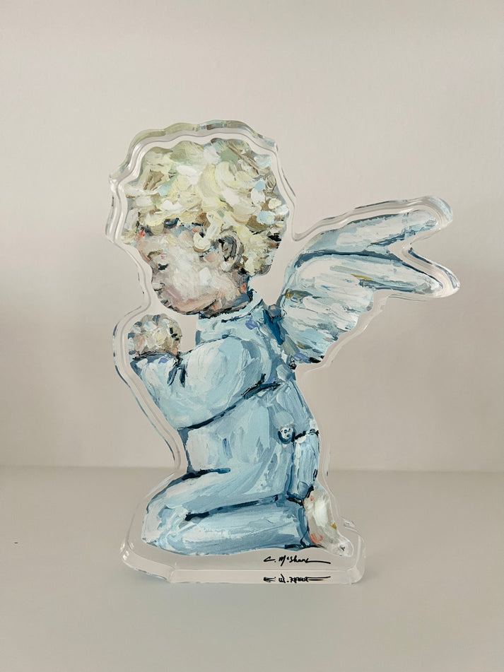 "Tiny Wings II" Acrylic Block: Small