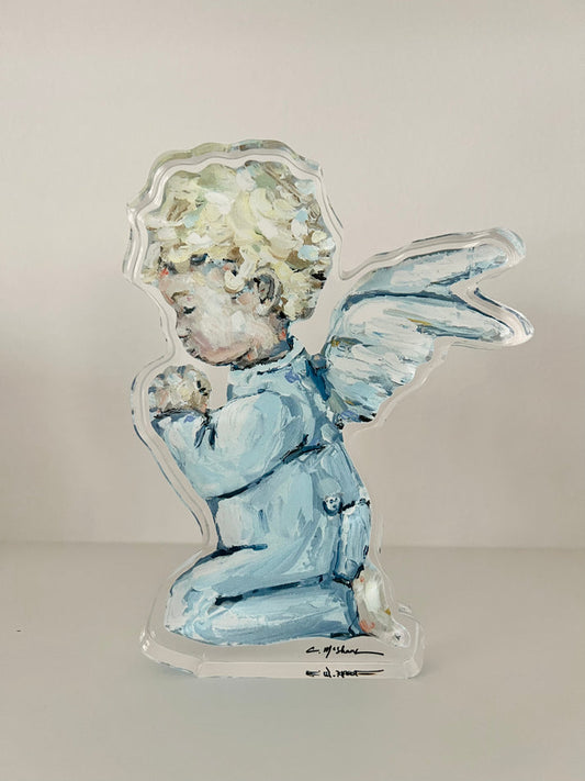 "Tiny Wings II" Acrylic Block: Small