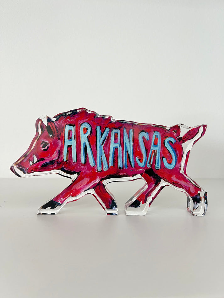 Arkansas Hog Acrylic - Small