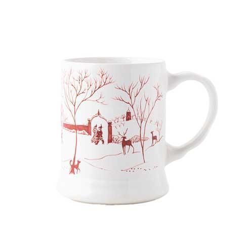 Country Estate Winter Frolic Ruby Mug