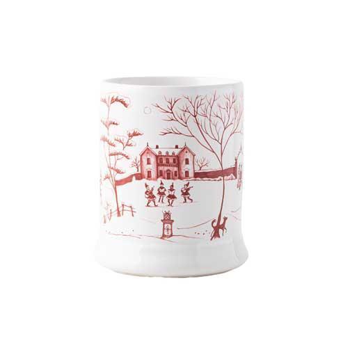 Country Estate Winter Frolic Ruby Mug