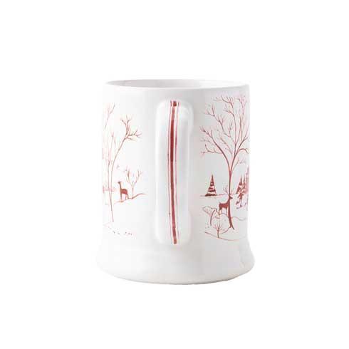 Country Estate Winter Frolic Ruby Mug