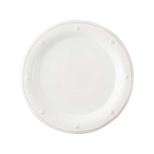 Berry & Thread Dessert/Salad Plate - Whitewash