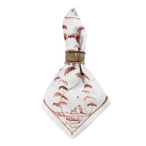 Country Estate Harvest Napkin - Sepia