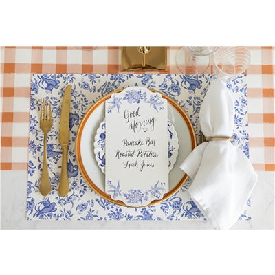 Blue Regal Peacock Placemat