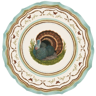 Die Cut Heritage Turkey China Placemat