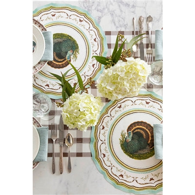 Die Cut Heritage Turkey China Placemat