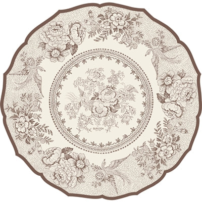 Die Cut Brown Asiatic Phaesants Placemat