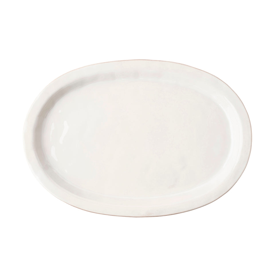 Puro 20" Platter - Whitewash