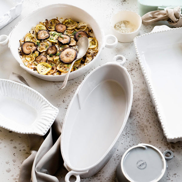 Lastra White Condiment Bowl