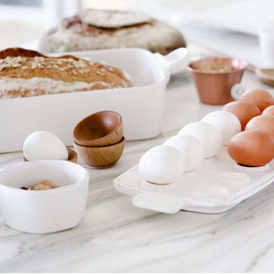 Lastra White Condiment Bowl