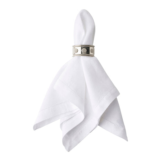 Berry & Thread Napkin Ring - Silver